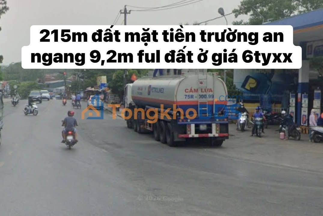 Đất nền Trường An Huế 215m² 6 tỷ - Đất thổ cư 100%