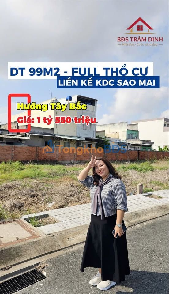 Đất nền Hòa Lợi 99m² 1.55 tỷ - Hạ tầng hoàn thiện