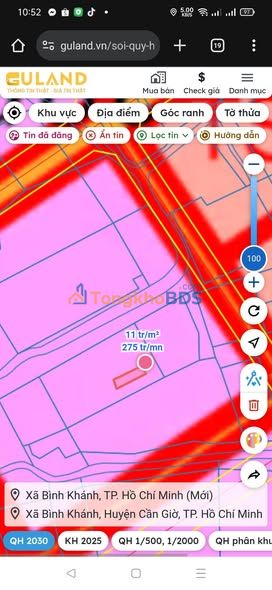Đất nền Trần Quang Đạo Cần Giờ 200m² 2.3 tỷ - Đường ô tô