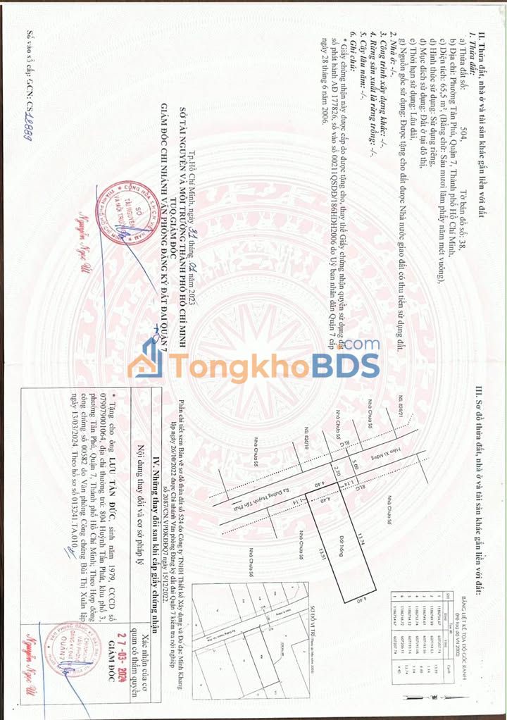 Đất nền Phú Thuận Q7 62m² 5 tỷ - Hạ tầng hoàn thiện