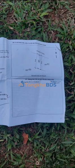 Đất Nam Thái Nam Đàn 300m² 1 tỷ - Sổ đỏ chính chủ