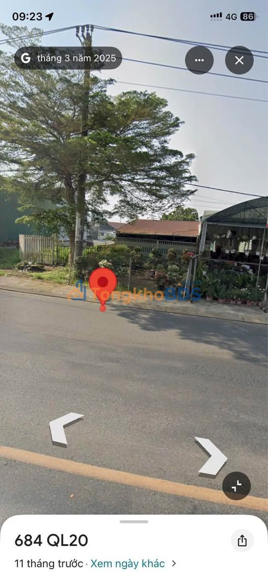 Đất nền QL20 Lộc Châu 342m² 4,3 tỷ - Xây dựng tự do