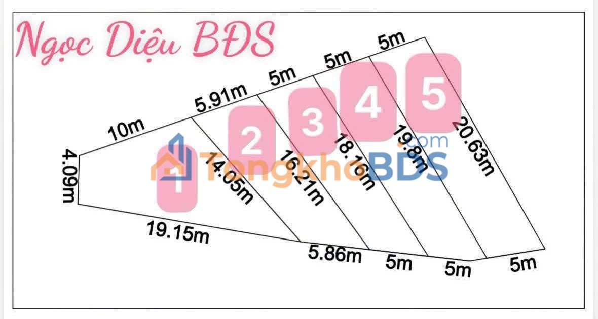 Đất nền Đa Ngư Đông Hòa 96m² 560tr - Sổ đỏ chính chủ