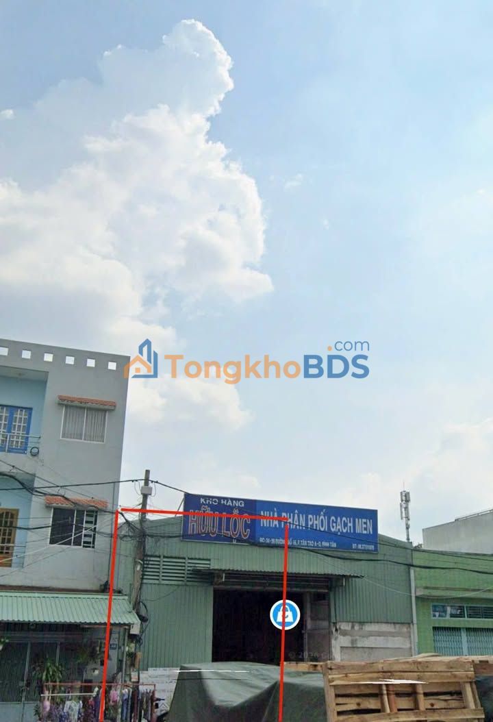 Kho xưởng Bình Tân 100m² giá 5.85 tỷ - Hoạt động ngay