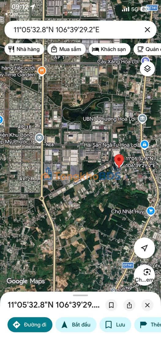 Đất nền Thới Hòa 704m² giá 4 tỷ - Đường to ô tô