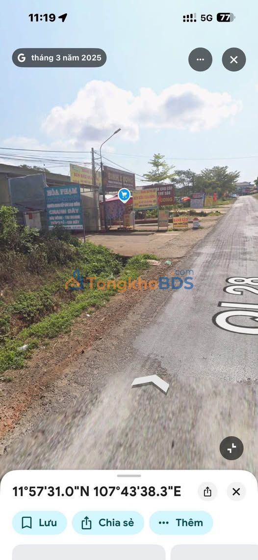 Đất Đắk Nia 1.000m² 2.4 tỷ - Đất thổ cư 100%