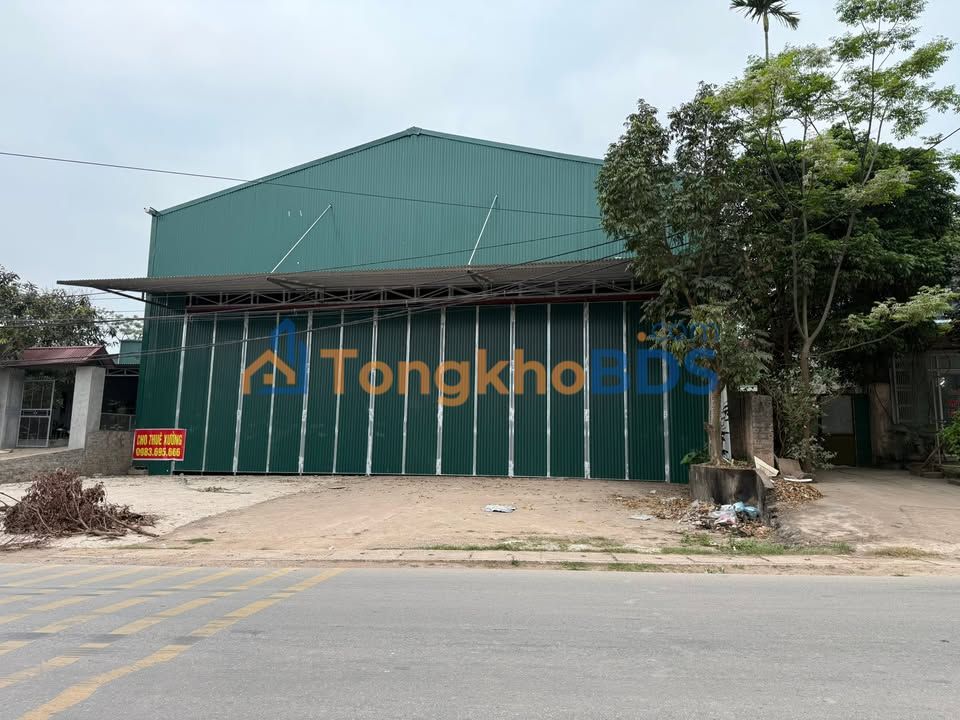 Nhà xưởng QL37 Việt Yên 1.500m² - Hoạt động ngay