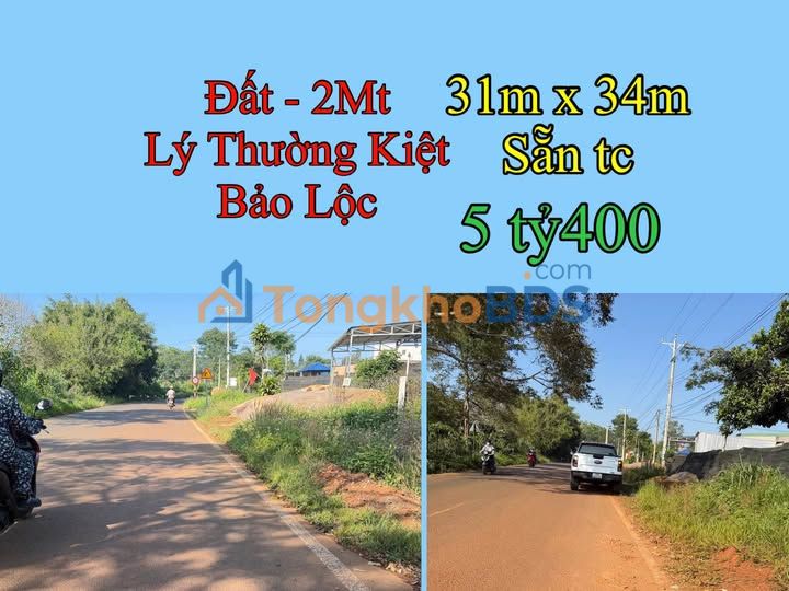 Đất Lý Thường Kiệt Bảo Lộc 1.333m² 5.4 tỷ - Pháp lý rõ ràng