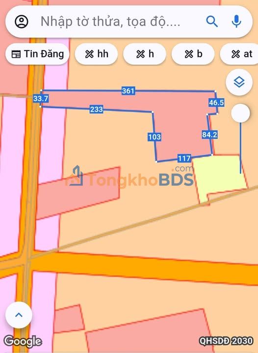 Đất SKC Long Nguyên Bàu Bàng 2.5ha 70 tỷ - Hạ tầng hoàn thiện