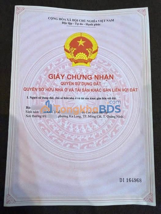 Đất nền Móng Cái 140m² 1 tỷ - Tiềm năng tăng giá