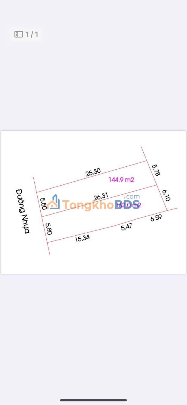 Đất Nền Nghi Đức Vinh 162m² 5,346 tỷ - Sổ đỏ chính chủ