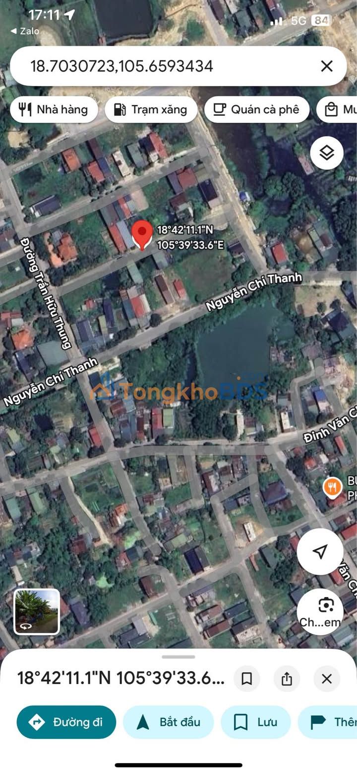 Đất nền Nguyễn Chí Thanh 128m² giá 4.3 tỷ - Sổ đỏ chính chủ