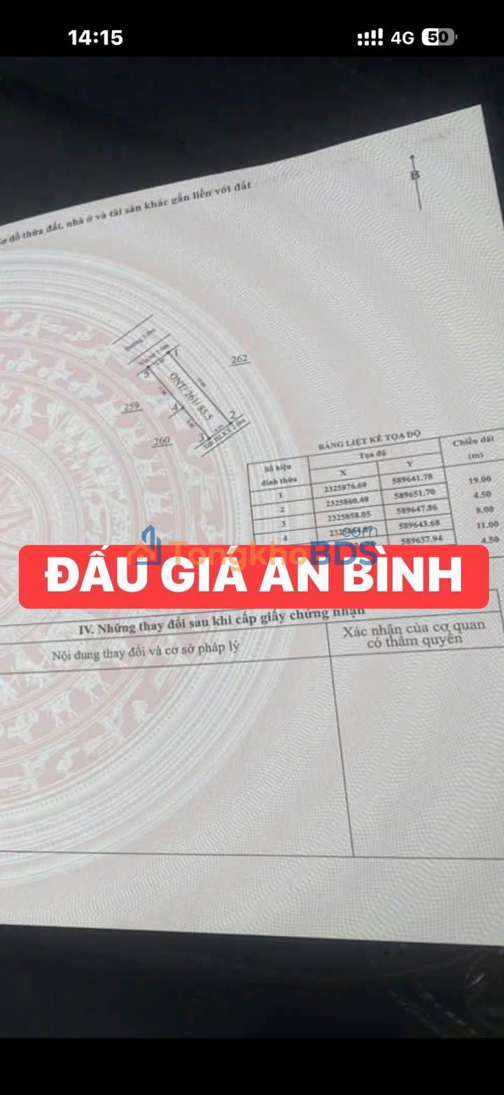 Đất An Bình Nam Sách 82m² 2 tỷ - Gần KCN An Phát, đầu tư