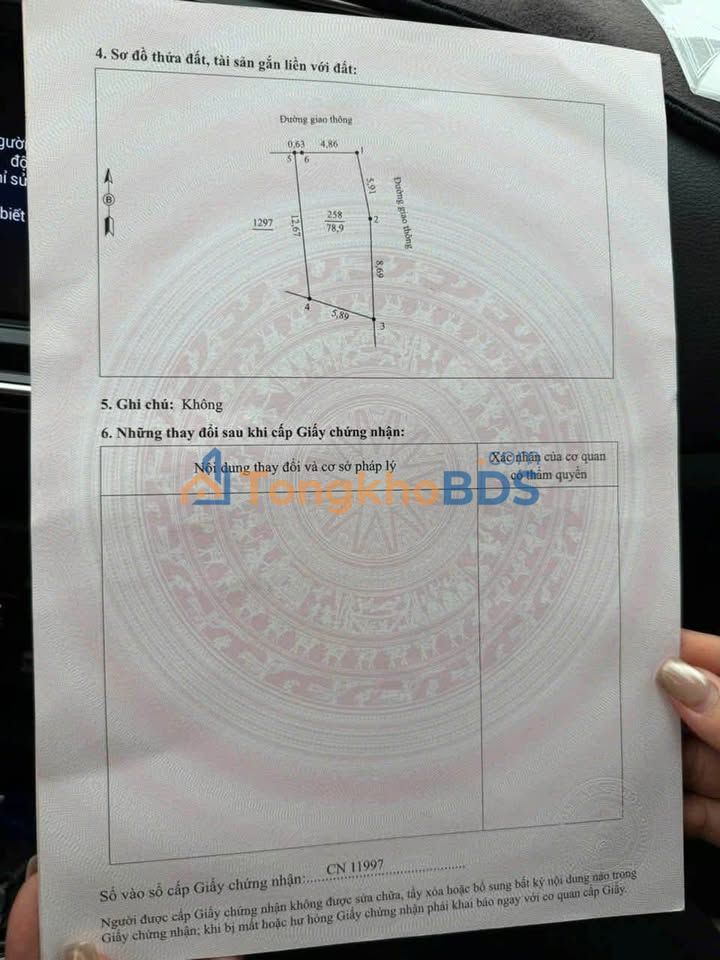 Đất nền Quang Trung Vĩnh Yên 79m² 3.8 tỷ - Sổ đỏ chính chủ