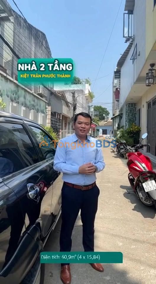 Nhà 2 tầng Trần Phước Thành 61m2 giá 5,25 tỷ - Oto vào tận nhà