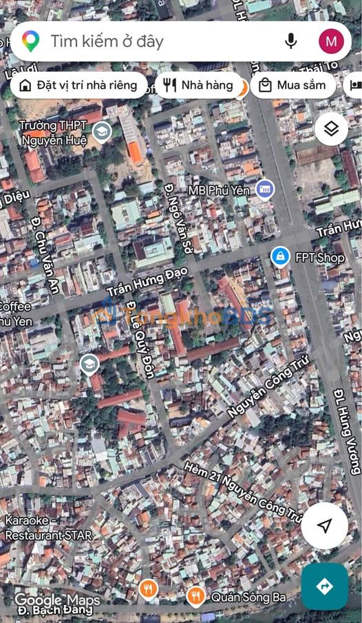 Đất nền Nguyễn Công Trứ Tuy Hòa 66m² 3,55 tỷ - Sổ đỏ