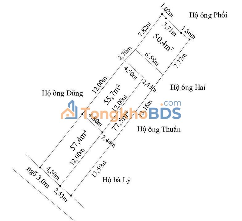 Đất An Hải An Dương 50-55m² 1,22-1,32 tỷ - Giá tốt hiếm có