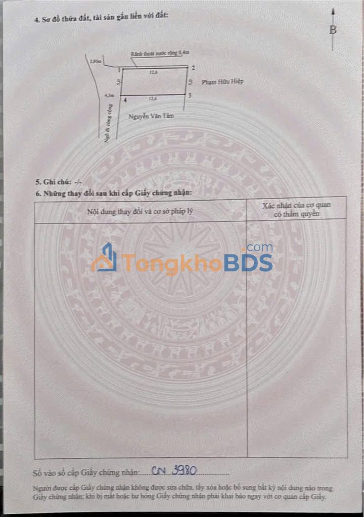 Đất nền Đại Bản Hồng Bàng 63m² 1 tỷ - Sổ đỏ chính chủ