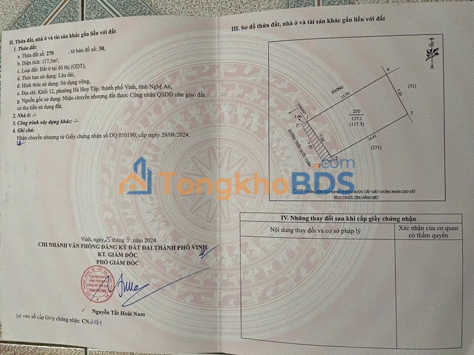 Nhà phố Trần Quốc Toản 127m² 9.8 tỷ - Vị trí đắc địa