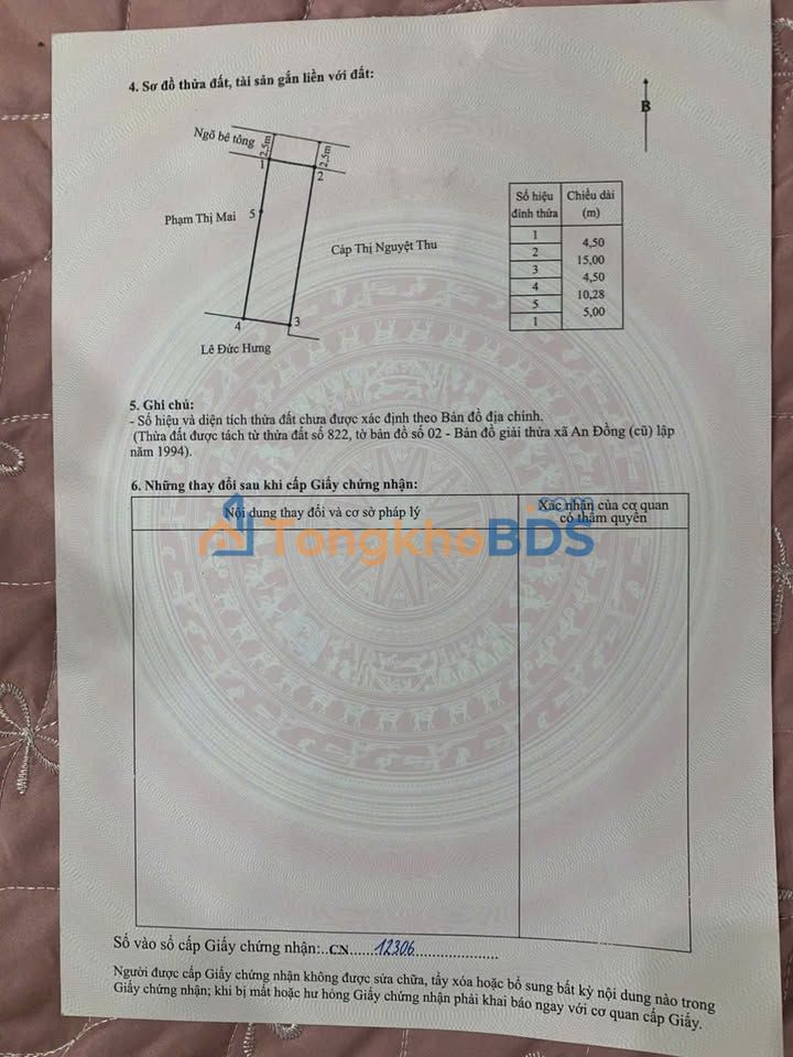 Đất nền An Đồng An Dương 68m² thỏa thuận giá - Đầu tư dài hạn