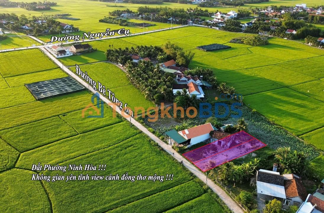 Đất nền Ninh Đa Ninh Hòa 210m² - Sổ đỏ chính chủ