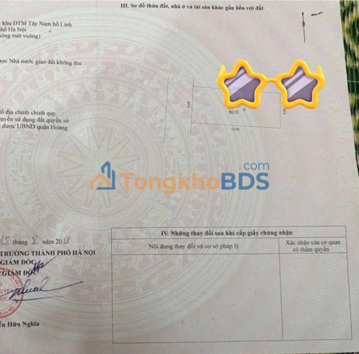 Đất nền Linh Đàm 60m² - Sổ đỏ chính chủ, ô tô vào