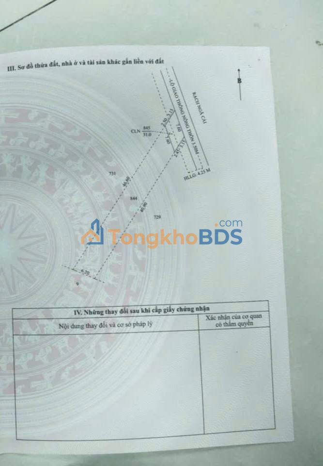 Đất nền Mỹ Khánh Phong Điền 297m2 1,55 tỷ - Pháp lý rõ ràng