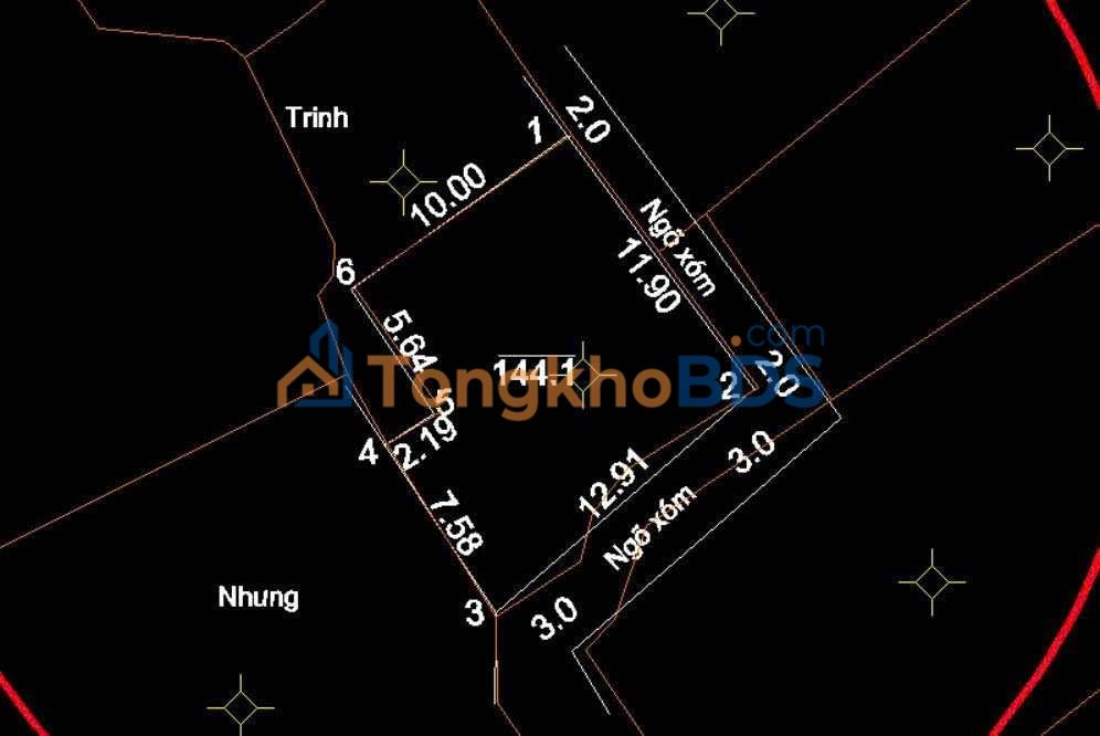 Đất Phương Trung Thanh Oai 432tr/144m² - Sổ đỏ chính chủ