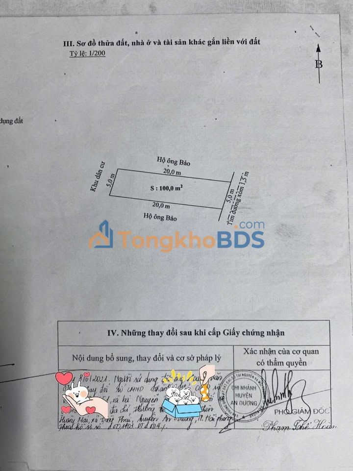 Đất nền An Đồng Hải Phòng 100m² 400 triệu - Tiềm năng tăng giá