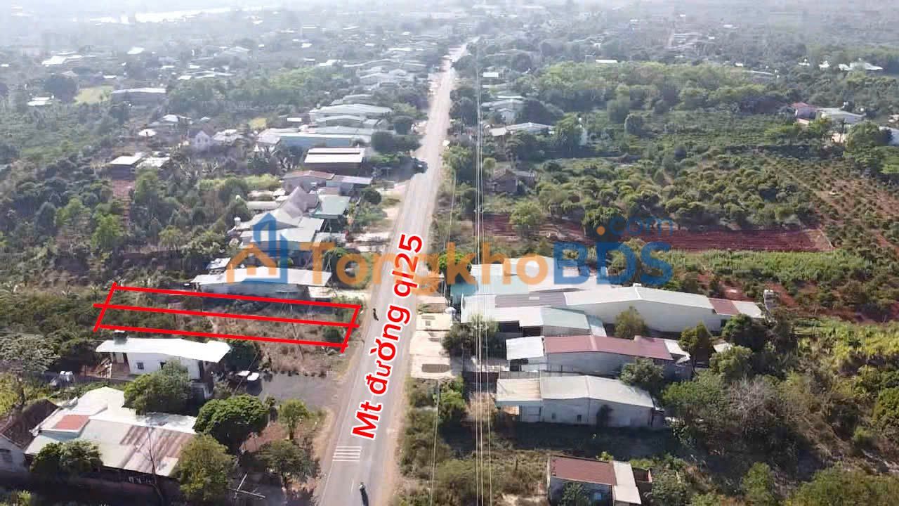 Đất nền Chư Sê QL25 175m² 750 triệu - Đường to ô tô