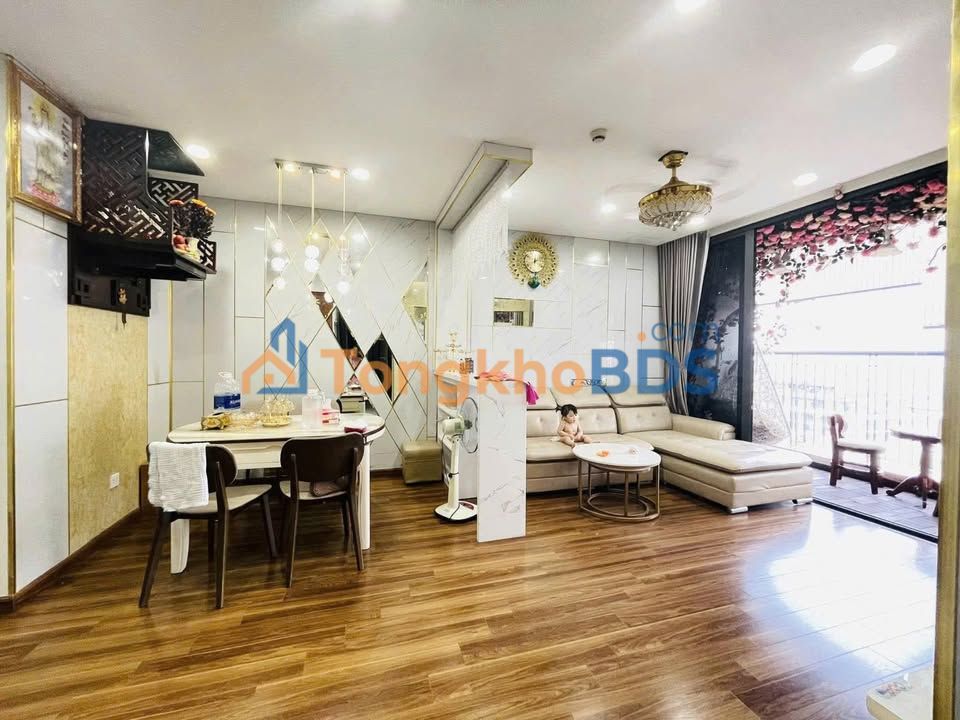 Can ho EcoDream Hoang Mai 77,7m2 13 trieu - Full noi that