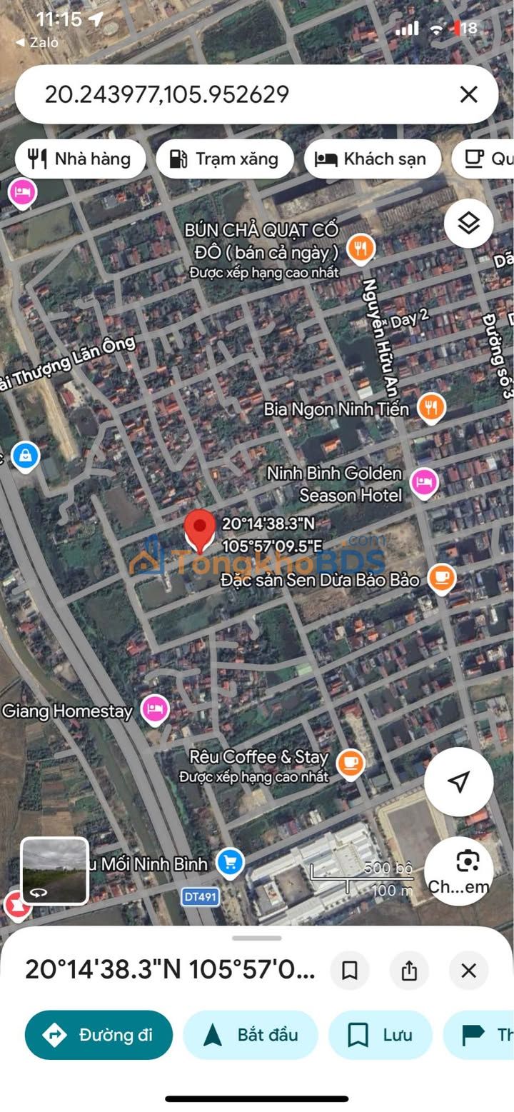 Đất nền Tuệ Tĩnh kéo dài 95m² 5 tỷ Sổ đỏ chính chủ