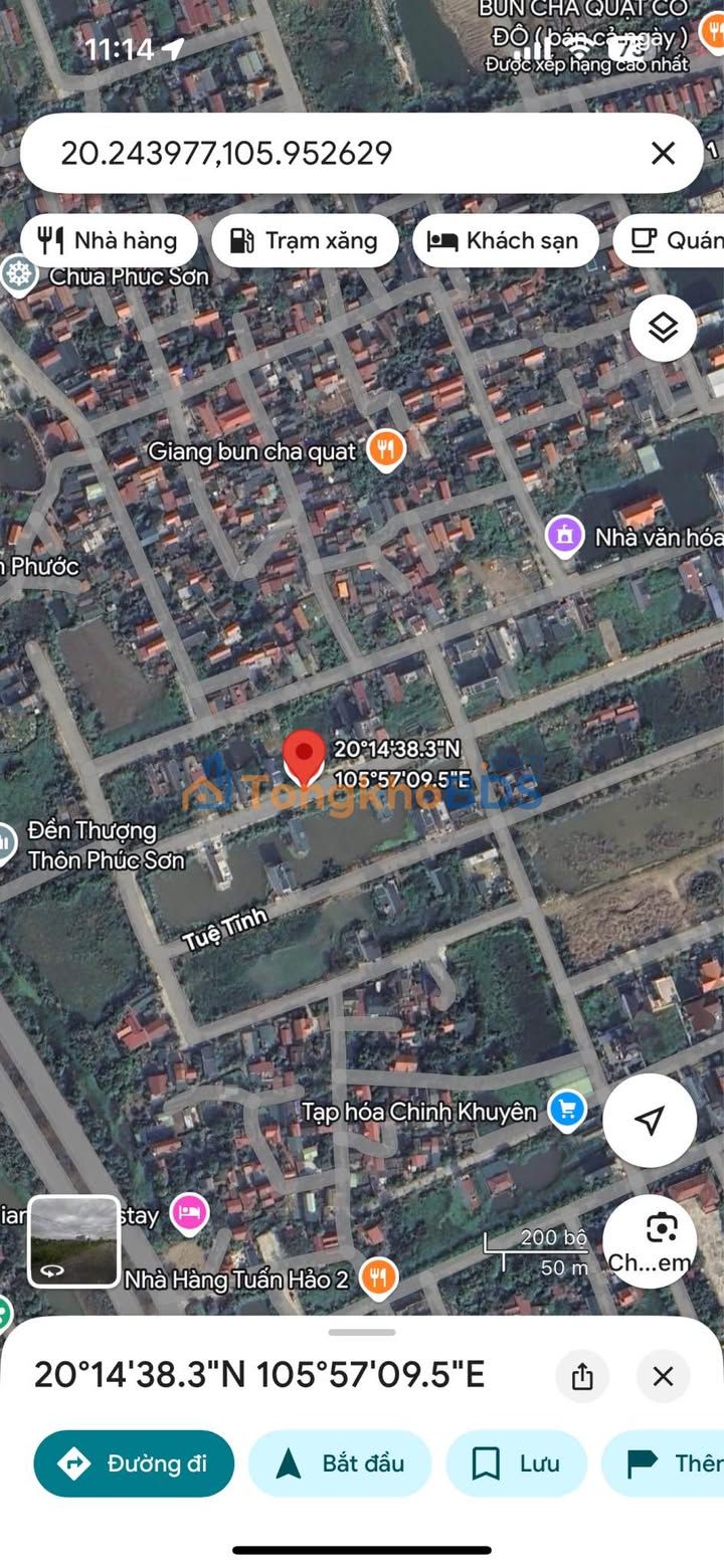 Đất nền Tuệ Tĩnh Ninh Bình 95m² 5 tỷ - Đường ô tô rộng