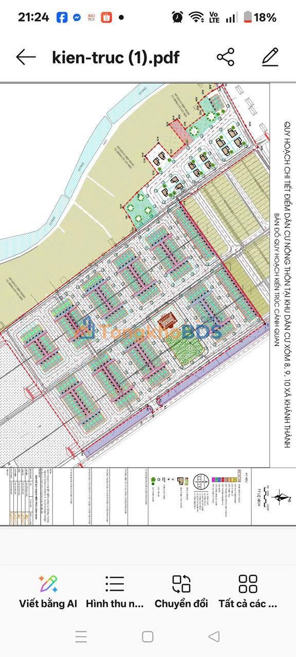 Đất nền Khánh Thành 120m² thỏa thuận - Sổ đỏ chính chủ