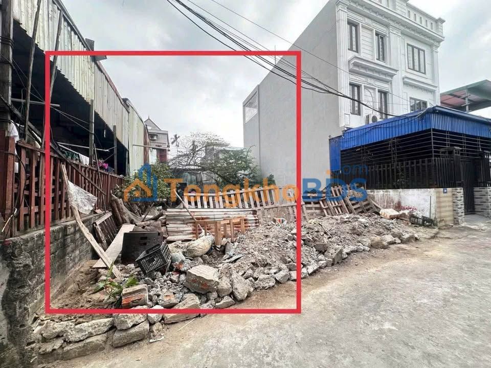 Đất nền Trần Nhân Tông Kiến An 78,5m² 1.99 tỷ - Sổ đỏ chính chủ