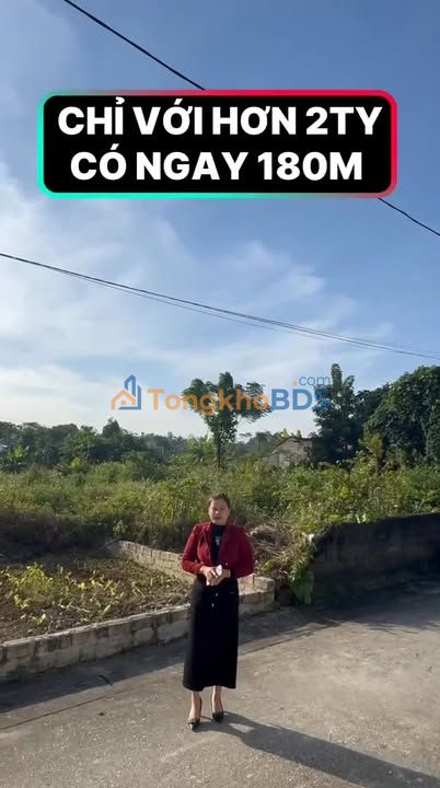 Đất nền Trần Phú Chương Mỹ 180m² 2 tỷ - Sổ đỏ chính chủ