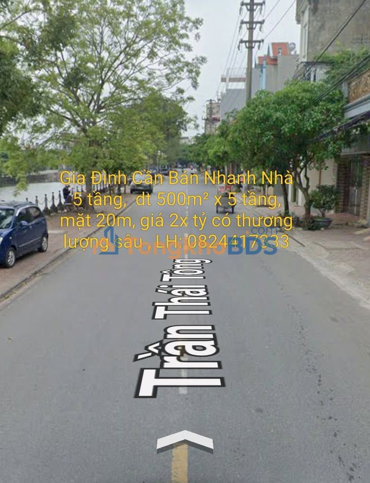 Nhà Trần Thái Tông Nam Định 500m² giá tốt hiếm có