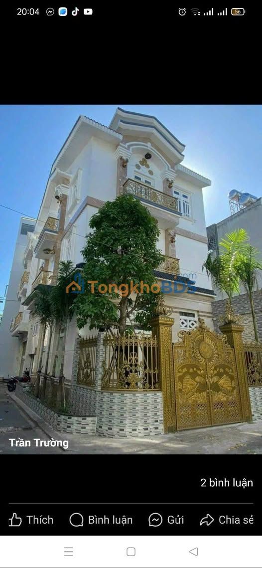 Nhà Quận 7 Lê Văn Bền 74m² giá 6.006 tỷ - Ô tô vào tận nhà