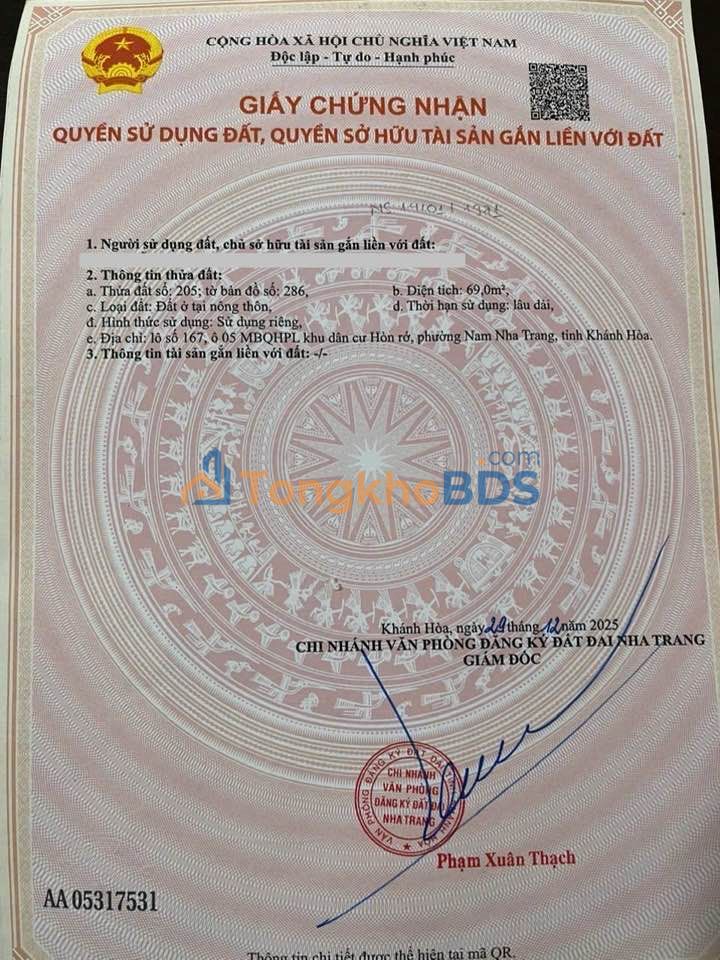 Nhà mặt tiền Nguyễn Tất Thành Nha Trang 138m² 11 tỷ - Ô tô vào nhà