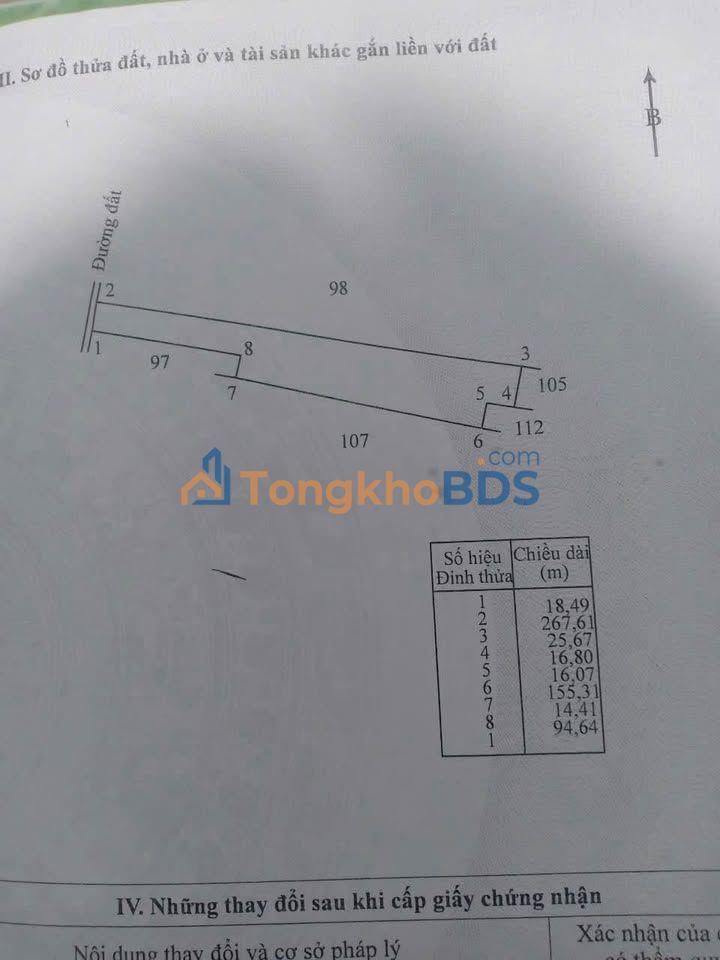 Đất nền Vĩnh Xuân Trà Ôn 8.000m² 1,08 tỷ - Pháp lý rõ ràng