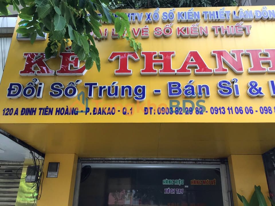 Mặt bằng Đinh Tiên Hoàng Q1 80m² thỏa thuận - Mặt tiền kinh doanh