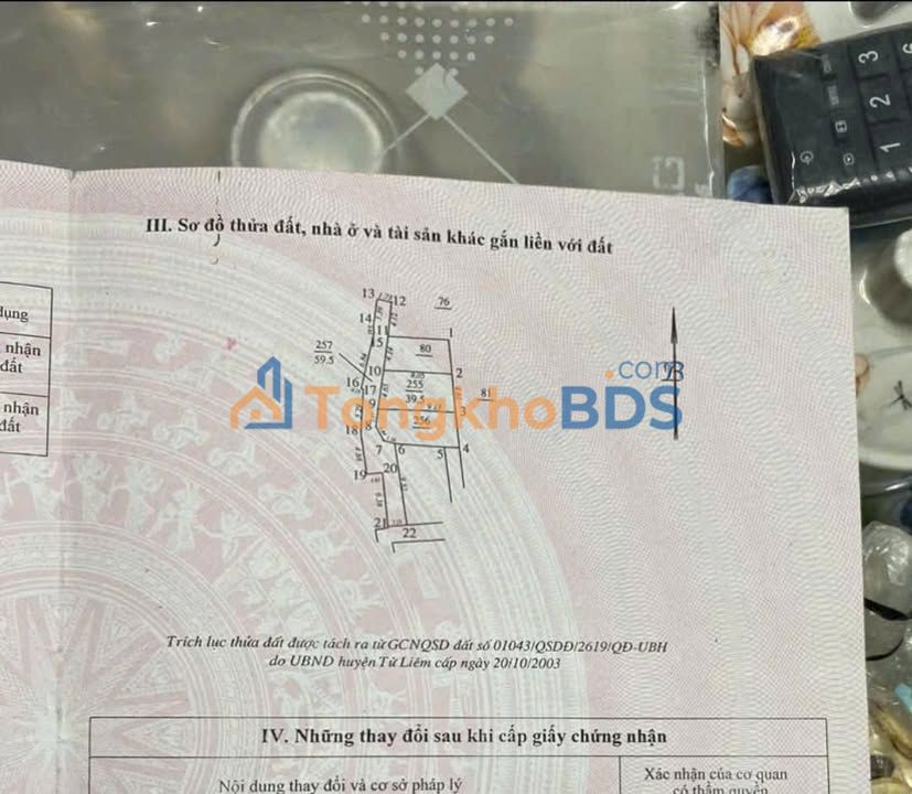 Đất nền Tây Mỗ 40m² 130 triệu - Sổ đỏ chính chủ