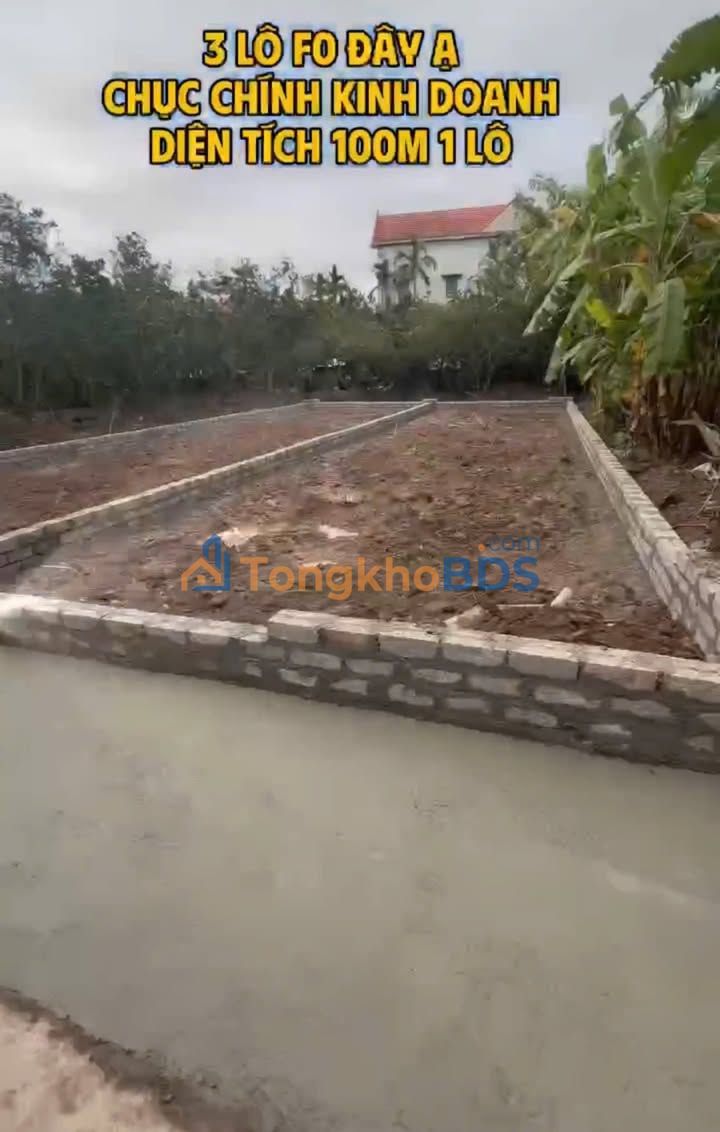 Đất Bạch Hạ Phú Xuyên 100m² 2.6 tỷ - Sổ đỏ chính chủ