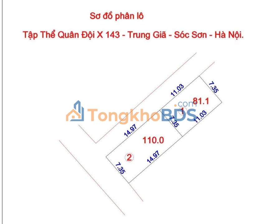 Căn hộ X143 Trung Giã Sóc Sơn 81m² 1.8 tỷ - Giá tốt hiếm có