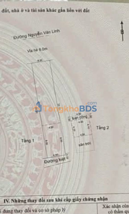 Nhà mặt tiền Nguyễn Văn Linh 105m² 2 tỷ - Mặt tiền kinh doanh