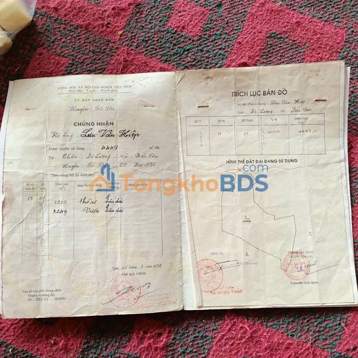 Đất nền Trung Giã Sóc Sơn 1.600m² 4.8 tỷ - Sổ đỏ chính chủ