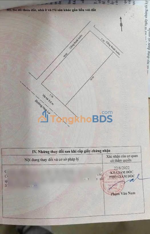 Nhà mặt tiền Hoa Lư 140m² 10 tỷ - Mặt tiền kinh doanh