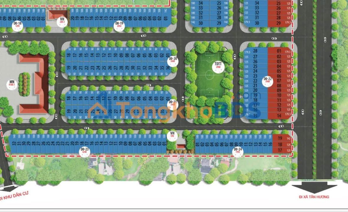 Đất nền Đường 47 Đại Từ 100m² 1,6 tỷ - Sổ đỏ chính chủ