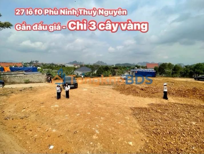 Đất nền Phù Ninh Thủy Nguyên 65m² giá 4xxtr - Sổ đỏ chính chủ