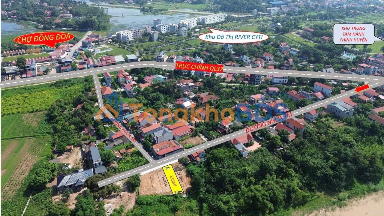 Đất nền Hưng Hóa 136m² 1 tỷ - Đường to ô tô